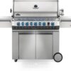 Grill gazowy Napoleon Prestige PRO™ 665 RSIB z palnikiem rożna i palnikiem bocznym Sizzle Zone™