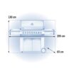 Grill gazowy Napoleon Prestige PRO™ 665 RSIB z palnikiem rożna i palnikiem bocznym Sizzle Zone™ - obrazek 2