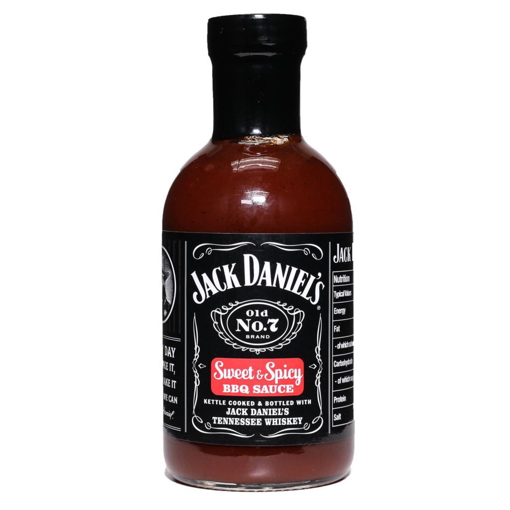 1384_JD UK BBQ SAUCE - SWEET & SPICY - FRONT