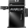 Grill gazowy Napoleon Rogue PRO 425 SIB z palnikiem bocznym na podczerwień, Czarny - obrazek 2