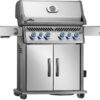 Grill gazowy Napoleon Rogue PRO-S 525 RSIB z palnikami bocznymi i tylnymi na podczerwień, Stal Nierdzewna - obrazek 3