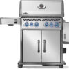 Grill gazowy Napoleon Rogue PRO-S 525 RSIB z palnikami bocznymi i tylnymi na podczerwień, Stal Nierdzewna - obrazek 2